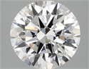 Lab Grown Diamond 3.01 Carats, Round with Ideal Cut, E Color, VVS2 Clarity and Certified by IGI