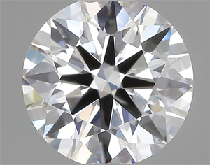 Picture of Lab Grown Diamond 1.06 Carats, Round with Ideal Cut, D Color, VVS2 Clarity and Certified by IGI