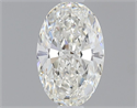 Diamante Natural 0.70 quilates, Ovalado , Color G, claridad VVS1 y certificado GIA