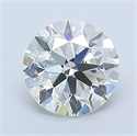 Natural Diamond 1.00 Carats, Round with Excellent Cut, K Color, VS1 Clarity and Certified by GIA