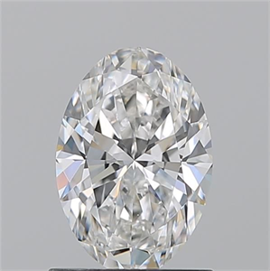 Picture of Natural Diamond 1.01 Carats, Oval with  Cut, E Color, VVS1 Clarity and Certified by GIA