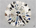 Diamante Natural 0.52 quilates, Redondo , Color I, claridad VS2 y certificado GIA