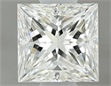 Diamante Natural 0.50 quilates, Princesa , Color J, claridad VS1 y certificado GIA