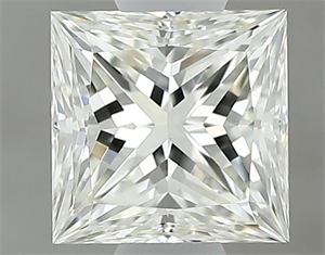Foto Diamante Natural 0.50 quilates, Princesa , Color J, claridad VS1 y certificado GIA de