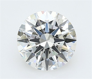 Picture of Lab Grown Diamond 2.08 Carats, Round with Ideal Cut, E Color, VVS1 Clarity and Certified by IGI