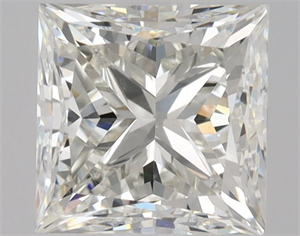 Picture of Natural Diamond 1.01 Carats, Princess with  Cut, J Color, SI1 Clarity and Certified by GIA