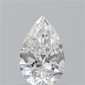 Picture of Natural Diamond 0.71 Carats, Pear with  Cut, G Color, VS1 Clarity and Certified by GIA