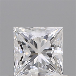 Foto Diamante Natural 0.51 quilates, Princesa , Color D, claridad VS1 y certificado GIA de
