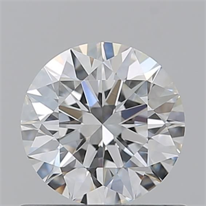 Picture of Natural Diamond 0.76 Carats, Round with Excellent Cut, F Color, VVS2 Clarity and Certified by GIA