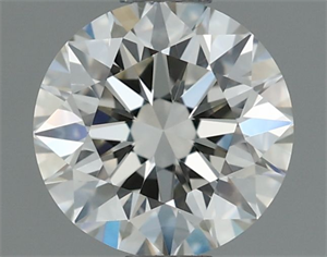 Picture of Natural Diamond 0.70 Carats, Round with Excellent Cut, K Color, VS1 Clarity and Certified by IGI