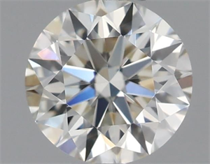 Foto Diamante Natural 0.40 quilates, Redondo , Color L, claridad VVS1 y certificado GIA de