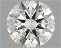 Diamante Natural 0.90 quilates, Redondo , Color K, claridad VVS2 y certificado GIA