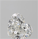 Natural Diamond 4.05 Carats, Heart with  Cut, H Color, VVS1 Clarity and Certified by GIA