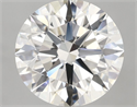 Diamante Natural 2.55 quilates, Redondo , Color K, claridad VVS1 y certificado GIA