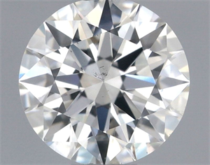 Picture of Natural Diamond 0.50 Carats, Round with Excellent Cut, G Color, SI1 Clarity and Certified by GIA