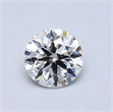 Diamante Natural 0.50 quilates, Redondo , Color G, claridad SI1 y certificado GIA