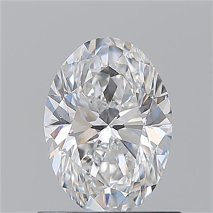 Picture of Natural Diamond 0.90 Carats, Oval with  Cut, D Color, VVS2 Clarity and Certified by GIA
