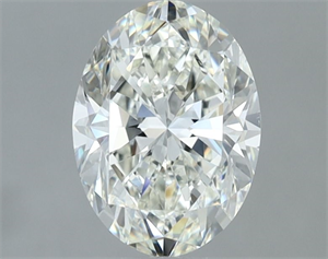 Picture of Natural Diamond 1.51 Carats, Oval with  Cut, H Color, VVS2 Clarity and Certified by IGI