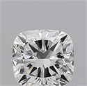 Natural Diamond 0.52 Carats, Cushion with  Cut, D Color, VS2 Clarity and Certified by GIA