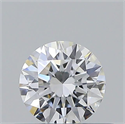 Diamante Natural 0.40 quilates, Redondo , Color F, claridad VVS1 y certificado GIA