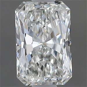 Picture of Natural Diamond 0.70 Carats, Radiant with  Cut, G Color, VVS1 Clarity and Certified by GIA