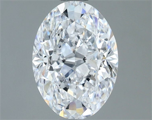 Picture of Natural Diamond 1.21 Carats, Oval with  Cut, D Color, SI1 Clarity and Certified by GIA