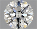 Diamante Natural 0.90 quilates, Redondo , Color I, claridad SI1 y certificado GIA