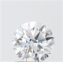 Lab Grown Diamond 1.10 Carats, Round with Ideal Cut, E Color, VVS2 Clarity and Certified by IGI