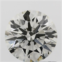 Natural Diamond 0.75 Carats, Round with Excellent Cut, K Color, VS2 Clarity and Certified by IGI