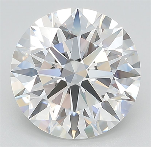 Picture of Lab Grown Diamond 4.58 Carats, Round with Ideal Cut, E Color, VVS1 Clarity and Certified by IGI