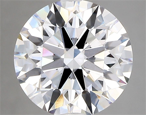 Picture of Lab Grown Diamond 3.81 Carats, Round with Excellent Cut, E Color, VS1 Clarity and Certified by GIA