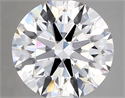 Del inventario de diamantes de laboratorio, 3.81 quilates, Redondo , Color E, claridad VS1 y certificado GIA