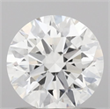 Del inventario de diamantes de laboratorio, 1.04 quilates, Redondo , Color E, claridad VVS2 y certificado IGI