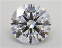 Lab Grown Diamond 5.27 Carats, Round with Ideal Cut, F Color, VS2 Clarity and Certified by IGI