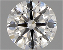 Natural Diamond 0.70 Carats, Round with Excellent Cut, G Color, SI2 Clarity and Certified by GIA