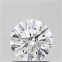 Lab Grown Diamond 0.81 Carats, Round with Ideal Cut, D Color, VS1 Clarity and Certified by IGI