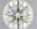 Natural Diamond 0.71 Carats, Round with Excellent Cut, J Color, VS1 Clarity and Certified by GIA