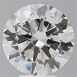 Picture of Lab Grown Diamond 5.08 Carats, Round with Excellent Cut, F Color, VVS2 Clarity and Certified by IGI