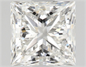 Natural Diamond 1.07 Carats, Princess with  Cut, G Color, VVS2 Clarity and Certified by GIA