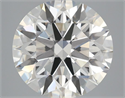 Lab Grown Diamond 4.09 Carats, Round with Ideal Cut, H Color, VVS2 Clarity and Certified by IGI