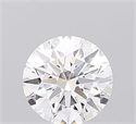 Lab Grown Diamond 1.08 Carats, Round with Ideal Cut, D Color, VVS2 Clarity and Certified by IGI