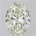 Diamante Natural 3.01 quilates, Ovalado , Color I, claridad SI2 y certificado IGI