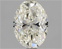 Diamante Natural 1.50 quilates, Ovalado , Color K, claridad VVS2 y certificado GIA