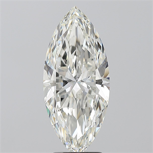 Picture of Natural Diamond 3.55 Carats, Marquise with  Cut, I Color, VS2 Clarity and Certified by GIA