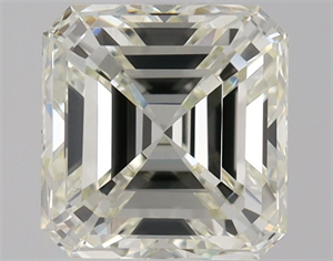 Foto Diamante Natural 1.01 quilates, Asscher , Color L, claridad VVS1 y certificado GIA de