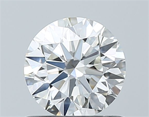 Picture of Natural Diamond 0.70 Carats, Round with Excellent Cut, G Color, VS1 Clarity and Certified by GIA