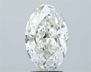 Picture of Natural Diamond 2.51 Carats, Oval with  Cut, I Color, SI2 Clarity and Certified by GIA