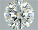 Diamante Natural 2.70 quilates, Redondo , Color K, claridad VVS1 y certificado GIA