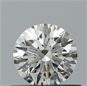 Diamante Natural 0.41 quilates, Redondo , Color K, claridad VVS1 y certificado GIA