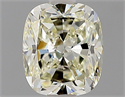 Natural Diamond 1.03 Carats, Cushion with  Cut, N Color, VS2 Clarity and Certified by GIA